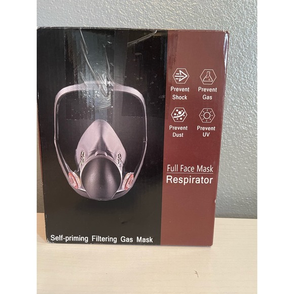 Self Priming Filtering Full Face Mask/Respirator - Picture 2 of 10